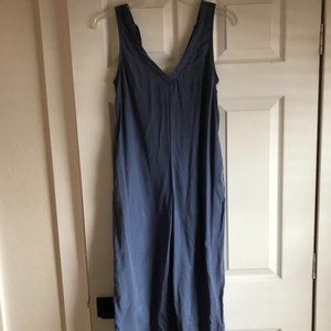 Bella Dahl Wide Leg Romper / Jumpsuit - Navy